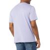 imageAmazon Essentials Mens Cotton RegularFit ShortSleeve Crewneck TShirt Pack of 2LavenderWashed Blue