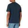 imageAmazon Essentials Mens Cotton RegularFit ShortSleeve Crewneck TShirt Pack of 2Navy