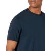 imageAmazon Essentials Mens Cotton RegularFit ShortSleeve Crewneck TShirt Pack of 2Navy