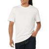 imageAmazon Essentials Mens Cotton RegularFit ShortSleeve Crewneck TShirt Pack of 2White