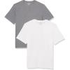 Grey Heather/White