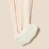 imageAmazon Essentials Unisex Babies Footed Sleep and Play Pack of 3IvoryPale PinkDove Grey