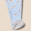 imageAmazon Essentials Unisex Babies Footed Sleep and Play Pack of 3NavyStripeKoala