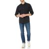 imageAmazon Essentials Mens RegularFit LongSleeve Casual Poplin ShirtBlack