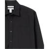 imageAmazon Essentials Mens RegularFit LongSleeve Casual Poplin ShirtBlack