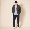imageAmazon Essentials Mens RegularFit LongSleeve Casual Poplin ShirtBlue Checks