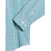 imageAmazon Essentials Mens RegularFit LongSleeve Casual Poplin ShirtBlue Green Gingham