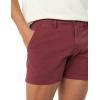 imageAmazon Essentials Mens SlimFit 5quot FlatFront Comfort Stretch Chino Short Previously GoodthreadsBurgundy