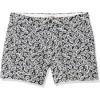 imageAmazon Essentials Mens SlimFit 5quot FlatFront Comfort Stretch Chino Short Previously GoodthreadsNavy White Floral