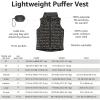 imageAmazon Essentials Girls and Toddlers Lightweight WaterResistant Packable Puffer VestLight Rose Cheetah Print