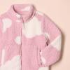 imageAmazon Essentials Girls and Toddlers Sherpa Fleece FullZip JacketPink Clouds