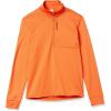 imageAmazon Essentials Mens Performance Ski Midlayer QuarterZipOrange