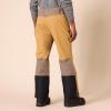 imageAmazon Essentials Mens Waterproof Insulated Ski PantBlack Gold Color Block