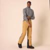 imageAmazon Essentials Mens Waterproof Insulated Ski PantBlack Gold Color Block
