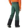 imageAmazon Essentials Mens Waterproof Insulated Ski PantBlack Spruce Green Color Block