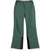 imageAmazon Essentials Mens Waterproof Insulated Ski PantBlack Spruce Green Color Block