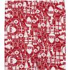 imageAmazon Essentials Unisex Kids SnugFit Cotton Pajama Sleepwear SetsRed Mono Santa