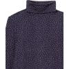 imageAmazon Essentials Womens LongSleeve Turtleneck Available in Plus SizeCamel Navy Dots