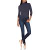 imageAmazon Essentials Womens LongSleeve Turtleneck Available in Plus SizeCamel Navy Dots