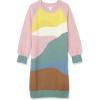 imageAmazon Essentials Girls and Toddlers Raglan Sweater DressLight Pink Sage Green
