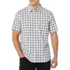 Navy White Plaid