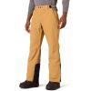 imageAmazon Essentials Mens Waterproof Insulated Ski PantBlack Gold Color Block