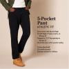 imageAmazon Essentials Mens AthleticFit Pants 5Pocket Stretch Twill Work Big ampamp TallBlack