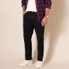 imageAmazon Essentials Mens AthleticFit Pants 5Pocket Stretch Twill Work Big ampamp TallBlack