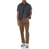 imageAmazon Essentials Mens AthleticFit Pants 5Pocket Stretch Twill Work Big ampamp TallBrown