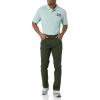 imageAmazon Essentials Mens AthleticFit Pants 5Pocket Stretch Twill Work Big ampamp TallDark Olive
