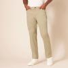 imageAmazon Essentials Mens AthleticFit Pants 5Pocket Stretch Twill Work Big ampamp TallKhaki Brown