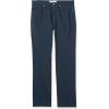 imageAmazon Essentials Mens AthleticFit Pants 5Pocket Stretch Twill Work Big ampamp TallNavy