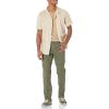 imageAmazon Essentials Mens AthleticFit Pants 5Pocket Stretch Twill Work Big ampamp TallOlive