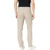 imageAmazon Essentials Mens AthleticFit Pants 5Pocket Stretch Twill Work Big ampamp TallStone