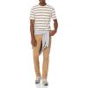 imageAmazon Essentials Mens Chino SlimFit Pants with 5Pockets Comfort Stretch Previously GoodThreadsLight Khaki Brown