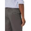 imageAmazon Essentials Mens ClassicFit ExpandableWaist FlatFront Dress PantDark Grey