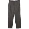 imageAmazon Essentials Mens ClassicFit ExpandableWaist FlatFront Dress PantDark Grey