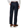 imageAmazon Essentials Mens ClassicFit ExpandableWaist FlatFront Dress PantNavy