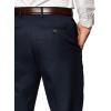 imageAmazon Essentials Mens ClassicFit ExpandableWaist FlatFront Dress PantNavy