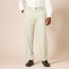 imageAmazon Essentials Mens ClassicFit ExpandableWaist FlatFront Dress PantStone