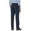 imageAmazon Essentials Mens ClassicFit ExpandableWaist Pleated Dress PantNavy