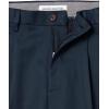 imageAmazon Essentials Mens ClassicFit ExpandableWaist Pleated Dress PantNavy