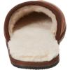 imageAmazon Essentials Mens Cozy SlipperDark Toffee Brown Microsuede
