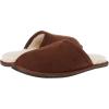 imageAmazon Essentials Mens Cozy SlipperDark Toffee Brown Microsuede