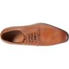 imageAmazon Essentials Mens Derby ShoeBlack Dark Caramel Faux Leather