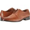 imageAmazon Essentials Mens Derby ShoeBlack Dark Caramel Faux Leather