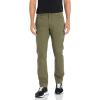 imageAmazon Essentials Mens AthleticFit Pants 5Pocket Stretch Twill Work Big ampamp TallOlive