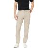 imageAmazon Essentials Mens AthleticFit Pants 5Pocket Stretch Twill Work Big ampamp TallStone