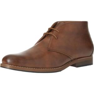 imageAmazon Essentials Mens Desert Chukka BootChestnut Brown