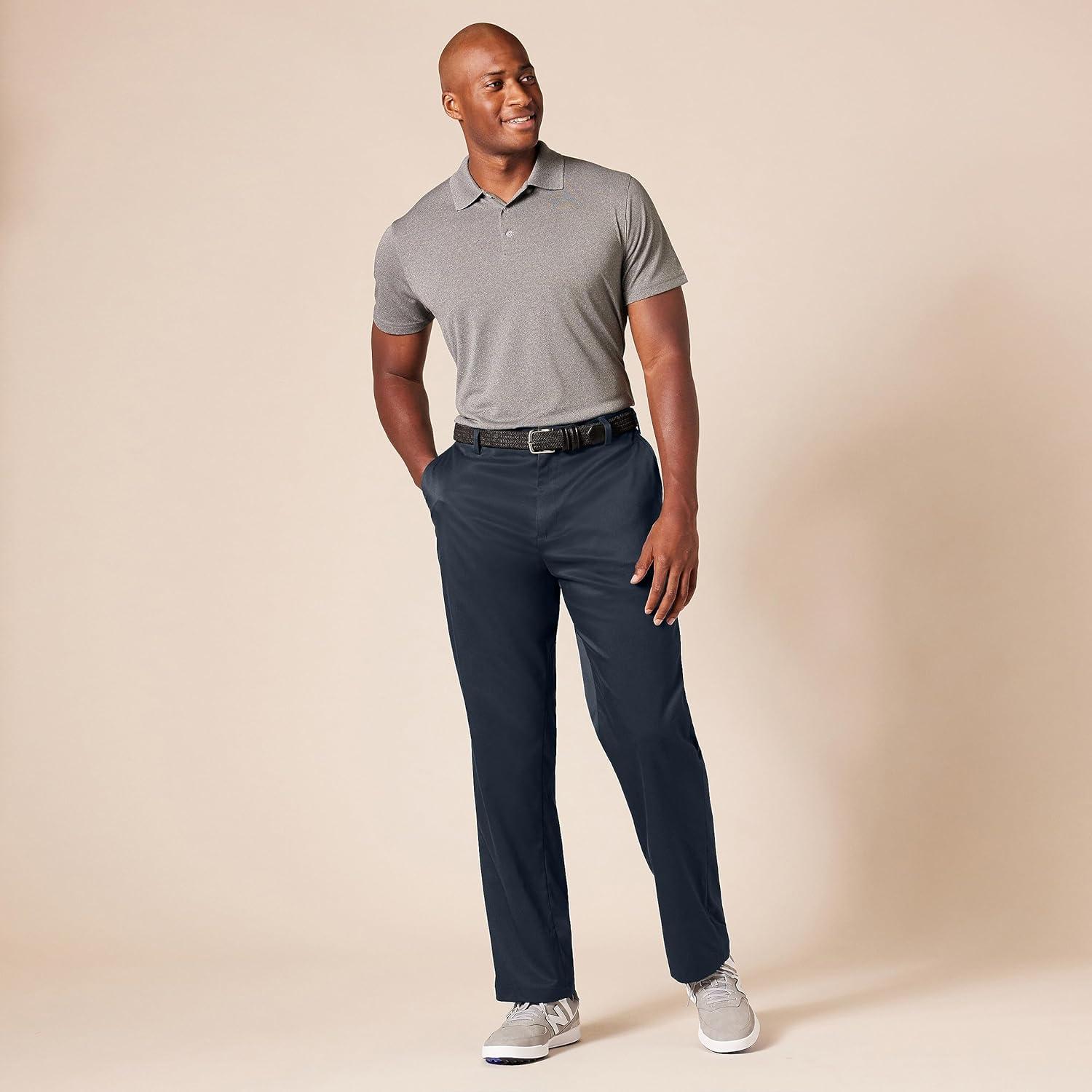 imageAmazon Essentials Mens ClassicFit Stretch Golf Pant Available in Big ampamp TallNavy